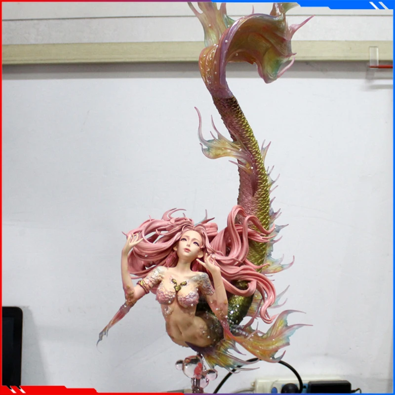 75cm Mermaid Ariel Anime Action Figure GK Oversize Statue Room Decoration 12L Children Toys Free Shipping Birthday Gift