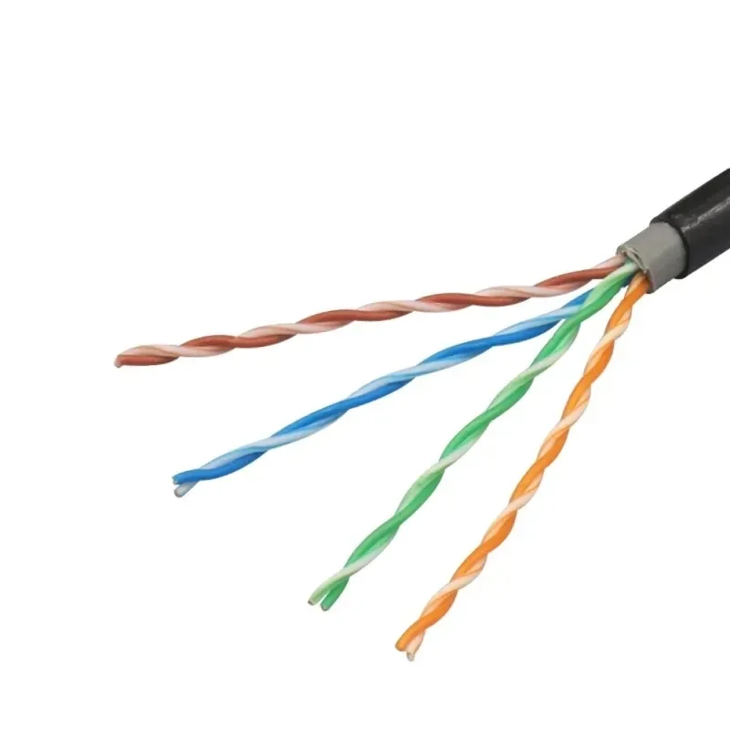 【From China】OWIRE Heavy D-uty Double Sheath C-AT 6 Network Cable With Pure Copper Conductor for Stable Outdoor Data Transmission