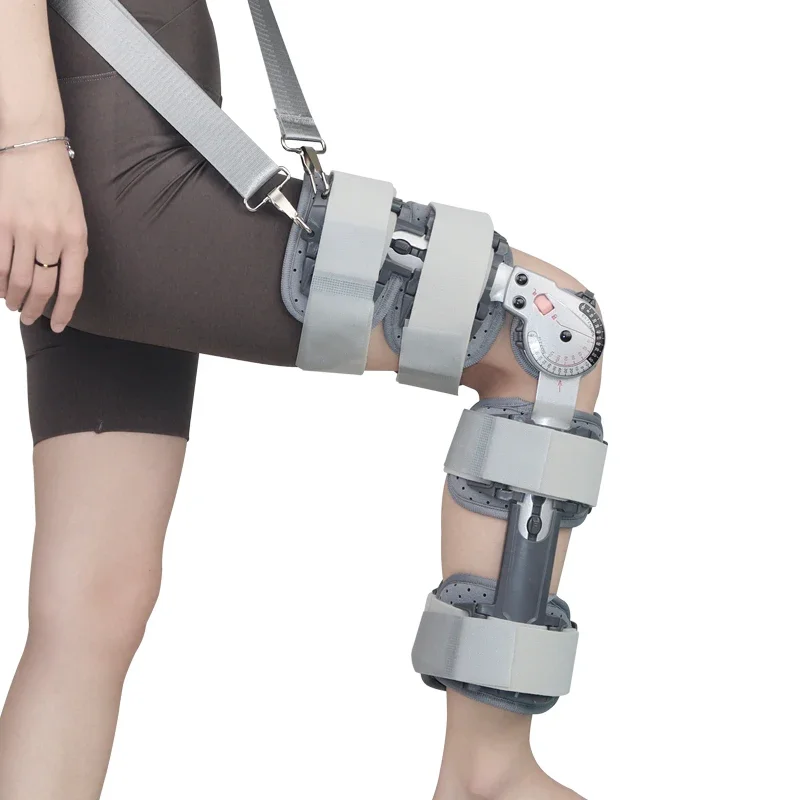 Adjustable Knee Joint Stabilization Osteoarthritis Polycentric Hinge Knee Brace Support