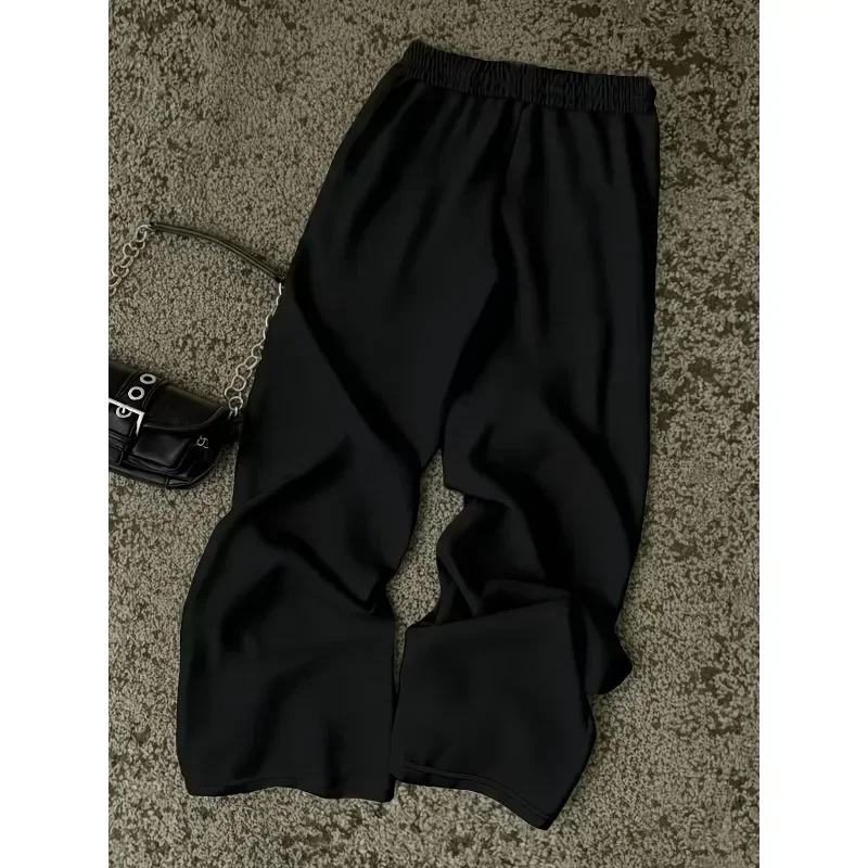 Men's Casual Sports Pants with Cherry Blossom Pattern Print Retro Dark Style Pants Unisex