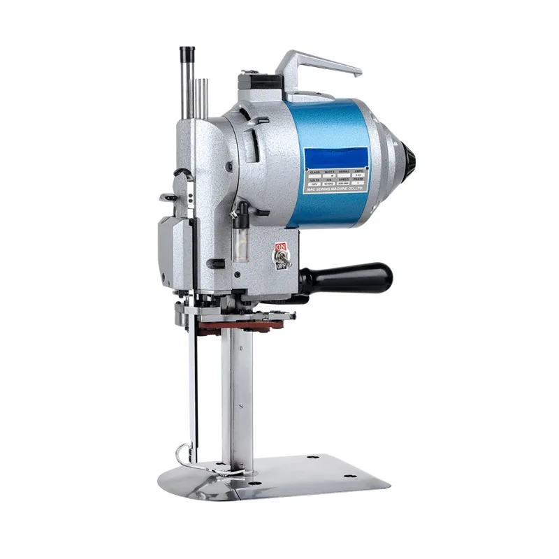 Macchina da cucire industriale per affilare e tagliare indumenti automatica