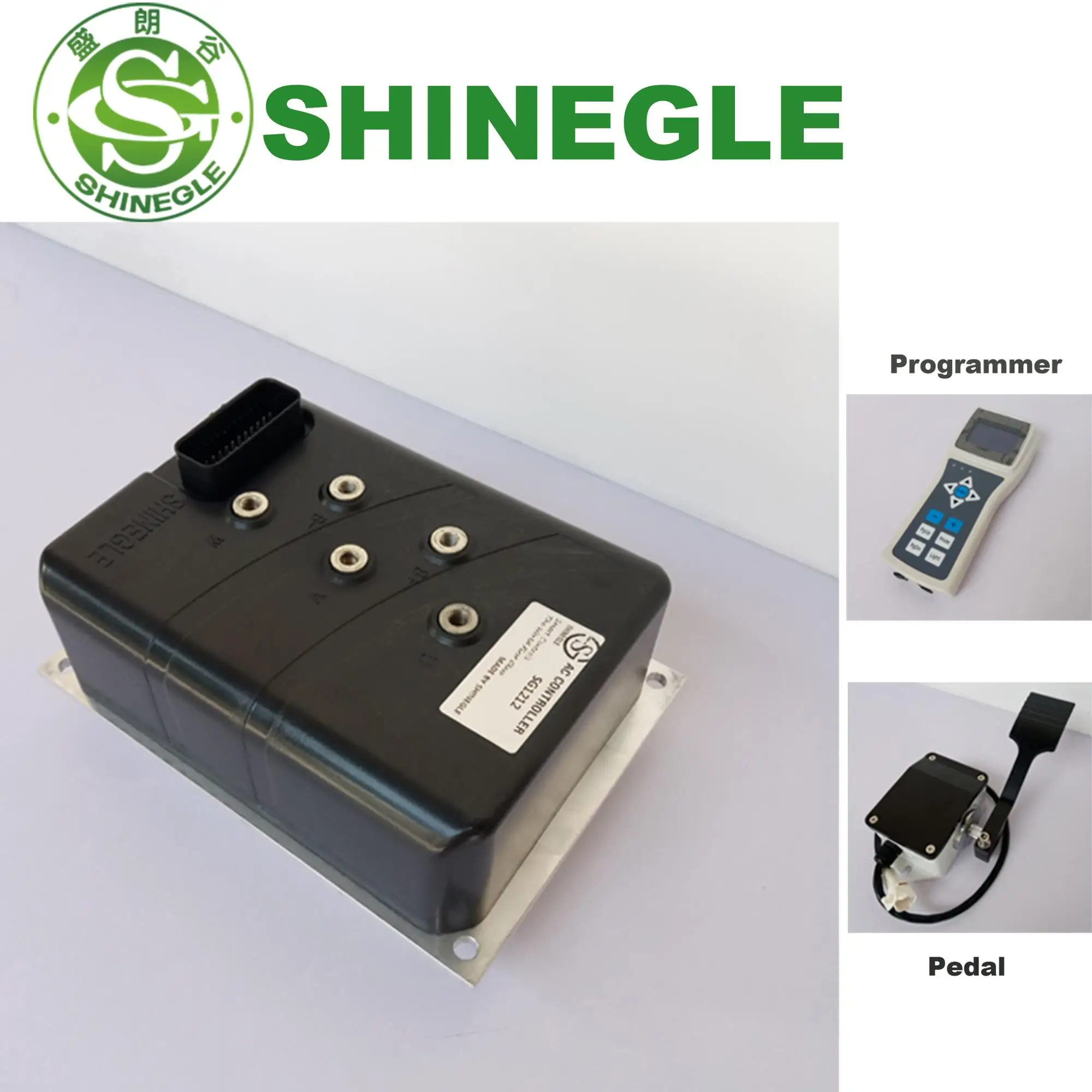 SHINEGLE autos electricos high speed controller assembly 15kw AC induction motor with gearbox