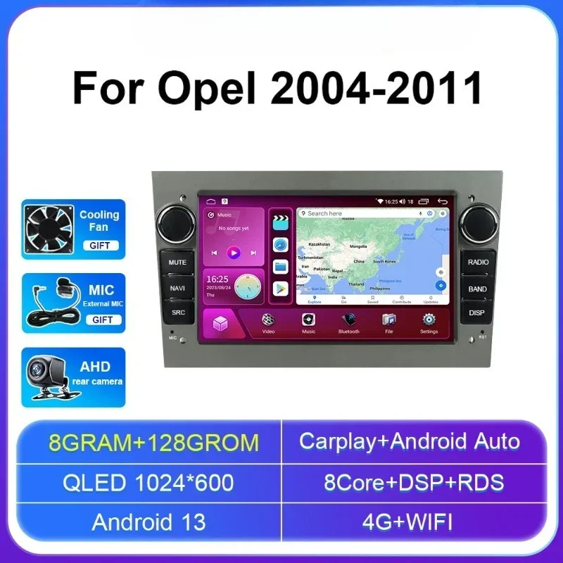 Suitable for Opel Universal 2004-2011 Full Netcom Android Large Screen Navigator