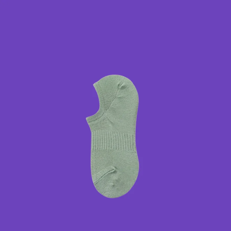 Chaussettes invisibles en maille respirante pour hommes, bouche peu profonde, chaussettes de document solides, chaussettes de bateau japonaises 5/10 coton, 2024 paires