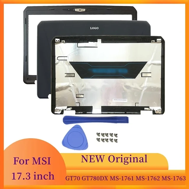 NEW Laptops Case For MSI GT70 GT780DX MS-1761 MS-1762 MS-1763 Notebook  Screen LCD Back Cover Front Frame Laptop Accessories - AliExpress