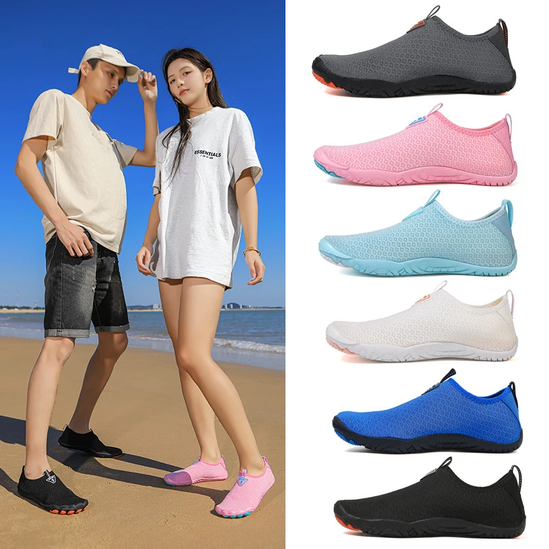 

Unisex Wading Shoes Quick-Dry Aqua Shoes Drainage Water Shoes Beach Sports Swim Sandals Yoga Barefoot Diving Surfing Sneakers