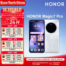 2025 NUEVO HONOR Magic7 Pro 5G Smartphone Snapdragon 8 Elite 6.8''120Hz Pantalla LTPO 100W Carga Version Global HONOR Magic 7 Pro
