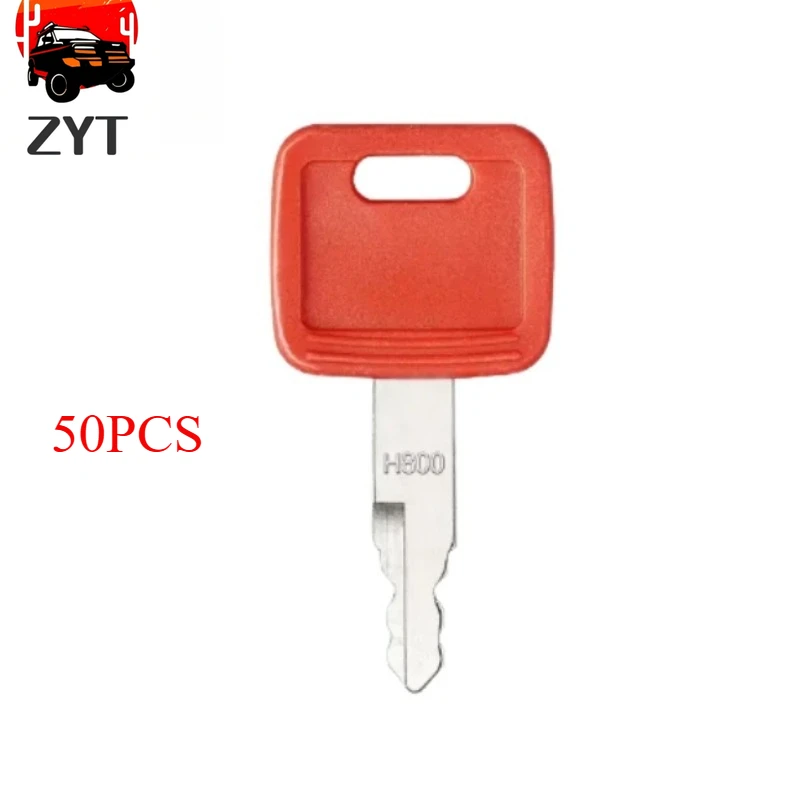 

50 PCS Ignition Keys H800 AT194969 AT147803 For John Deere 17D 17G 26G 27C 27D 30G 35C 35D 50D 50G
