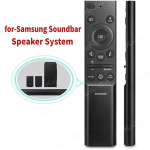 Remote Bilah Suara untuk Sistem Speaker Soundbar Samsung Pengganti Remote Kontrol Suara Surround untuk Home Theater Audio Samsung 10 penjualan terbaik keyboard samsung xe700t1c - №
