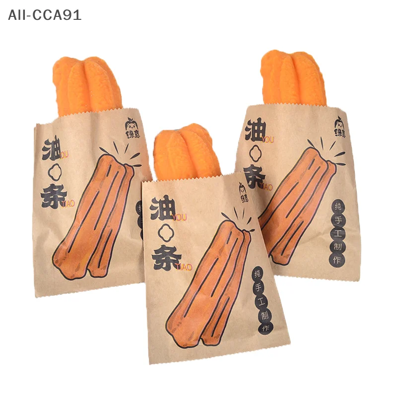 1Pc Simulation Food Decompression Toy Deep-fried food Rice Bread Squeeze Stress Relief Toys for Children Gift