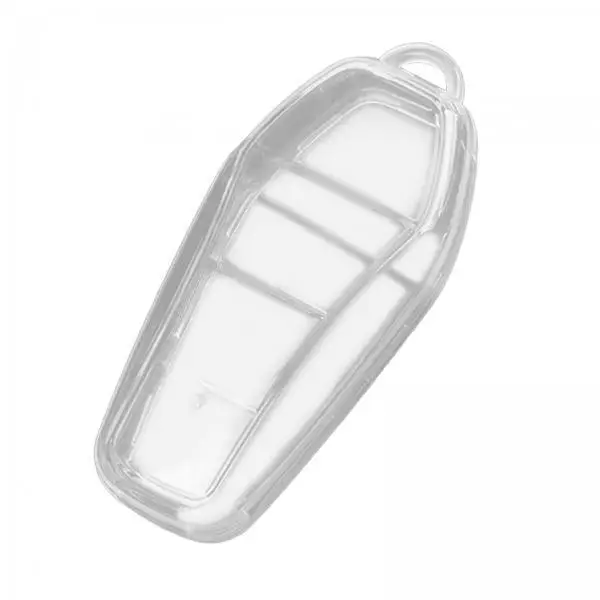 Key Fob Cover Protector Holder TPU Transparent Shell 360 Wrap Car Key Case Dustproof Stylish Accessory Gift