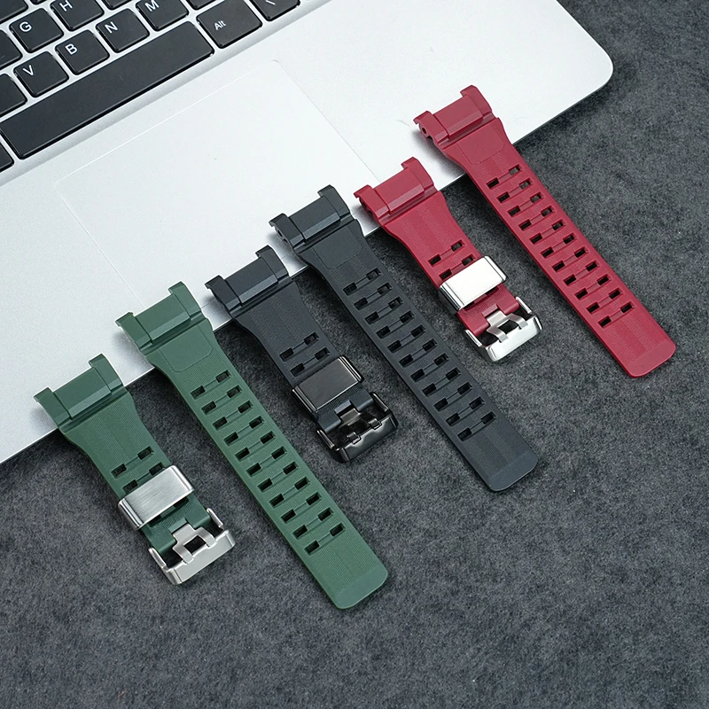 For Casio GWG - B1000 Mudmaster III Silicone Watch Strap 3rd Generation gwg-b1000 Sports Watchband Waterproof Soft Bracelet