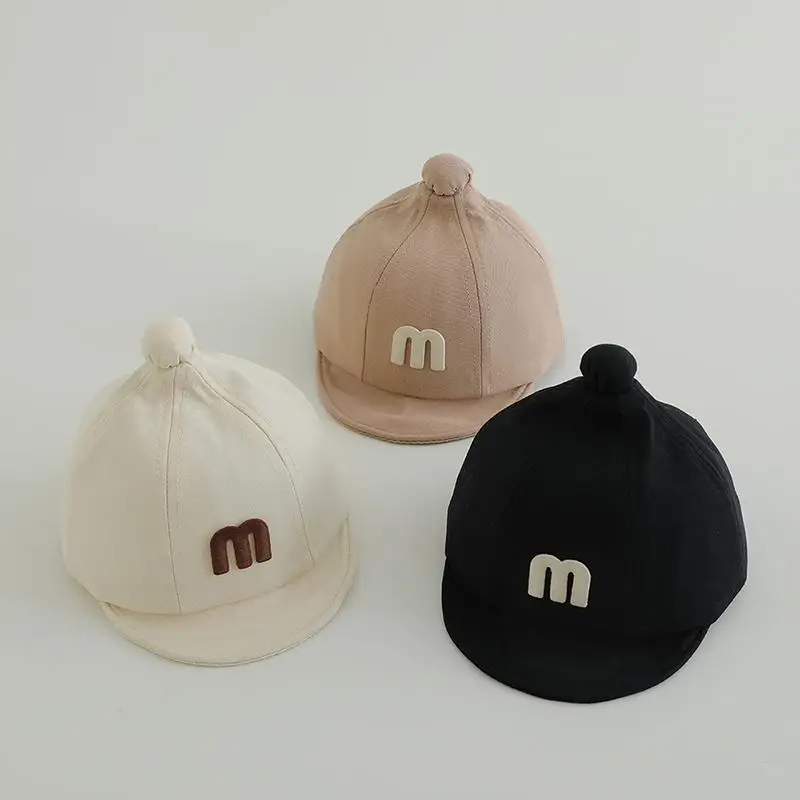 

Letter Pattern Baby Baseball Cap Summer Soft Baby Boys Girls Sun Hat Adjustable Casual Infant Toddler Kids Peaked Hats