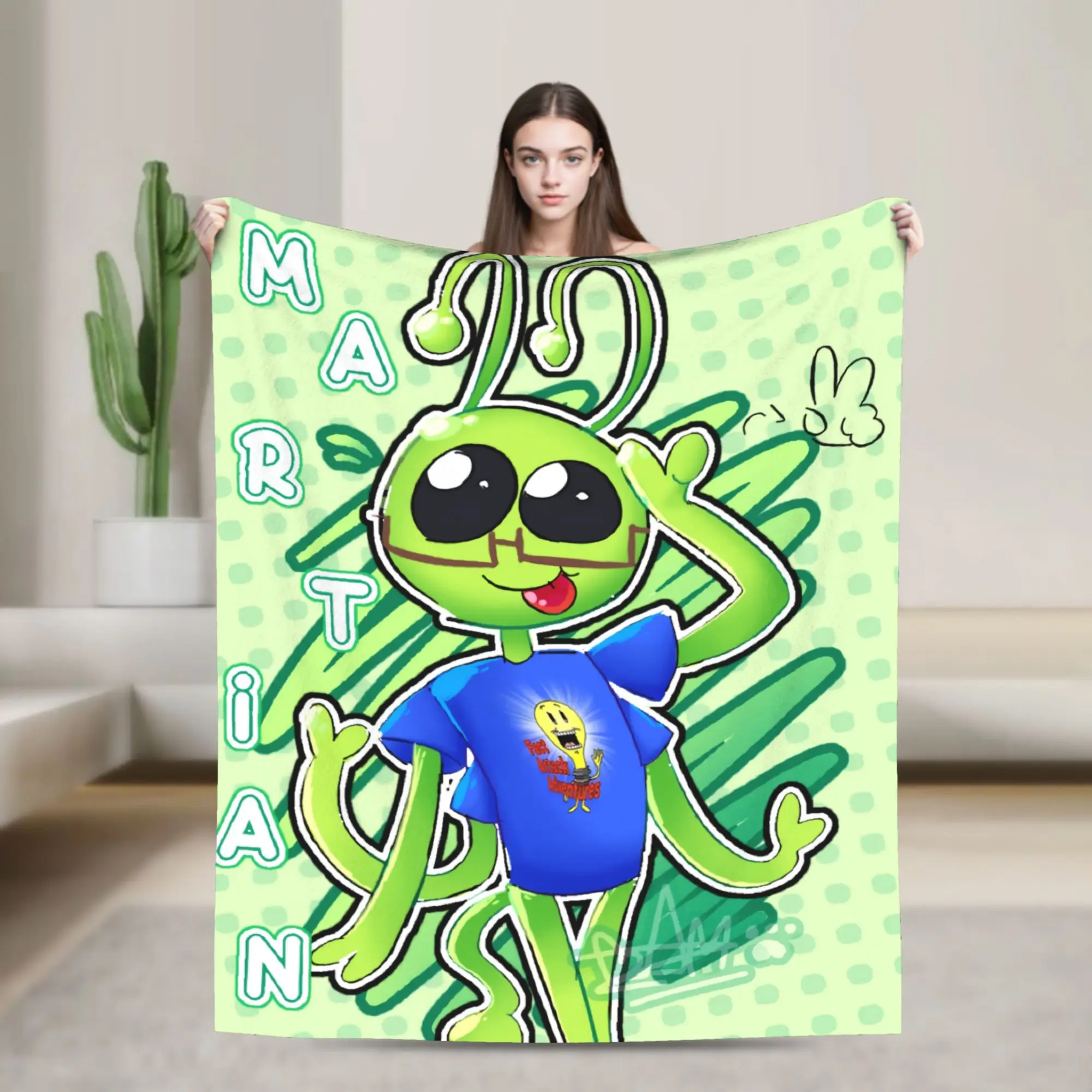 F-Fact A-Attack Adventures Blanket Lightweight Thin Fleece Novelty Present  Throw Blankets Bedspreads