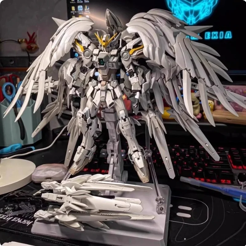 

Dabna MG 1/100 FIX Белоснежное крыло, рама из сплава Ew Mech, сборная модель, комплект, декоративные фигурки для спальни, подарок-сюрприз для мальчиков