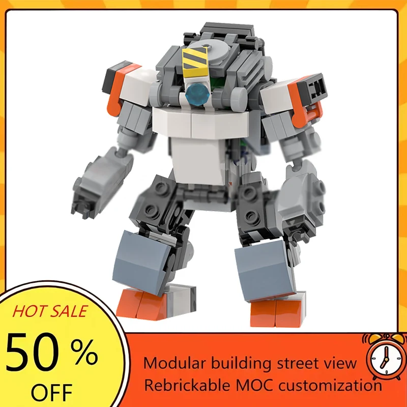 

140PCS Popular Space War Movie Model MOC Building Bricks Battle Mech Modular Technology Gifts Holiday Assemble Children Toy Suit