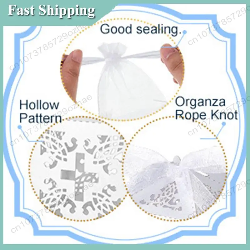 

-A01R Мини для крещения, свадебной вечеринки, сувениры, 50 шт., акриловые четки, мини-четки из искусственного жемчуга, крещение с мешками из органзы