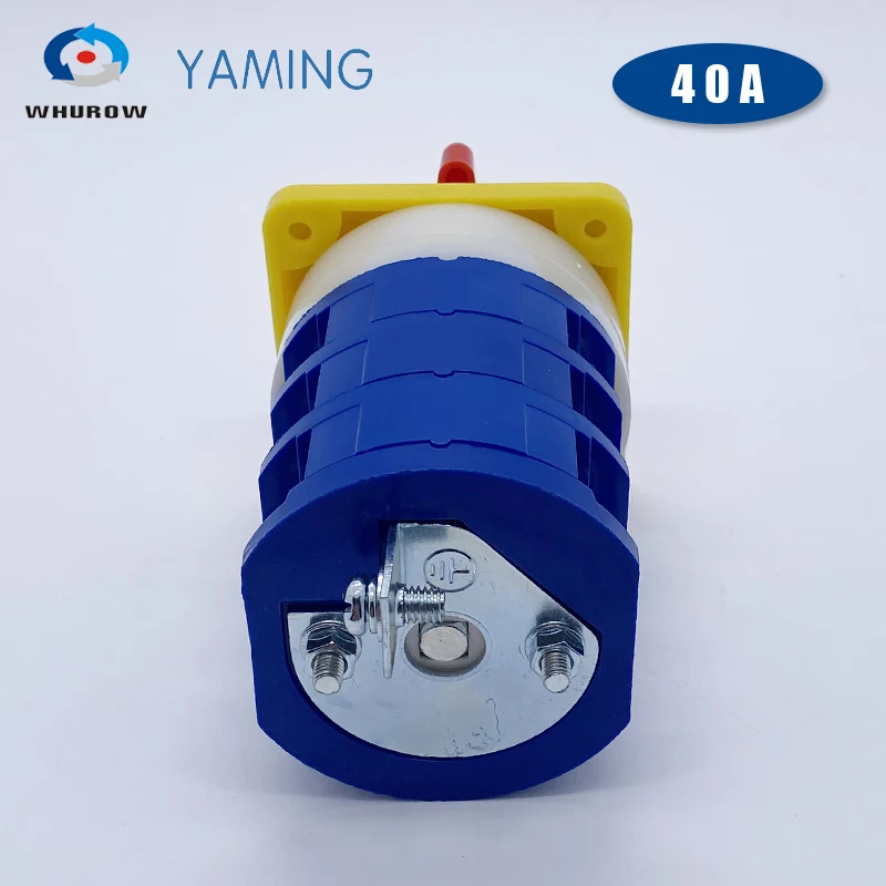 Yaming Electric LW5D-40F3055/3 40A 690V Three Position 3 Knots Silver Contact Universal Changeover Cam Switch