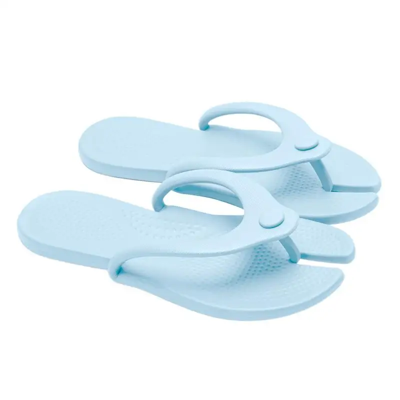 

Пляжные шлепанцы для женщин, тапочки для купания, быстросохнущие складные шлепанцы с поддержкой свода стопы для деловой поездки, путешествий, сада, йоги, душа