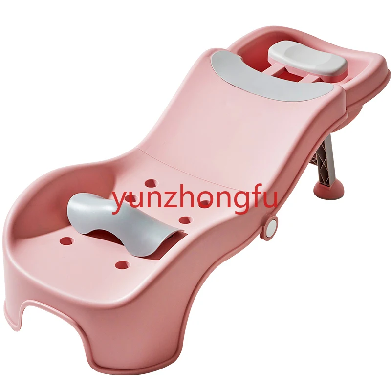 

sitting and washing hair artifact stool foldable children's shampoo couch, shampoo bed chair, baby, baby