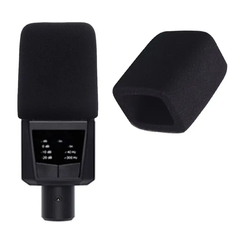 2PCS Microphone Sponge Cover Windshield Mic for Lewitt LCT 240 249 449 450 Dropship