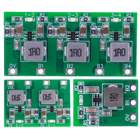 BMS 2S 3S 4S 1.3A Active Equalizer Lithium/ Lifepo4 Battery Active Balancer Board Energy Transfer Board with Working Indicator
