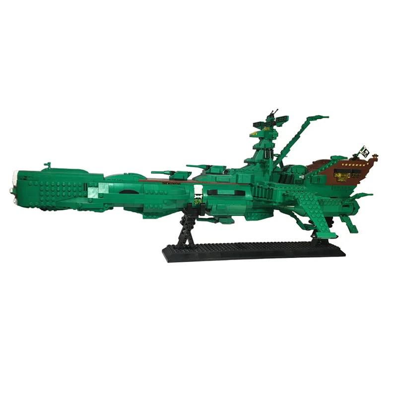 2247pcs MOC Arcadia Captain Harlock Atlantis Albator 84 Space Model Building Blocks Architecture Toy Christmas Gifts Brick Kids