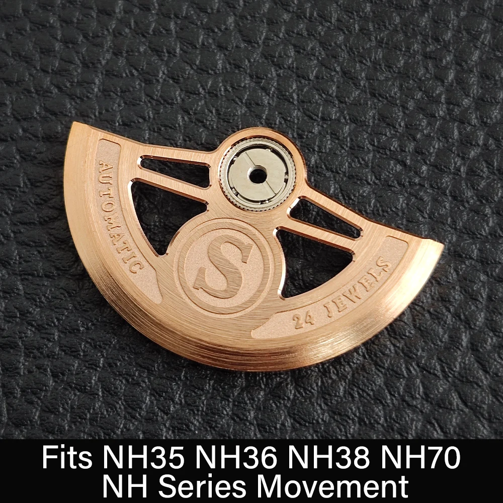 Mechanische Automatik-Uhrwerkrotoren, 6 Ausführungen, passend für NH35/NH36/NH38/NH70/NH72/7S26 Uhrwerke, kompatible Ersatzteile – Detail 11