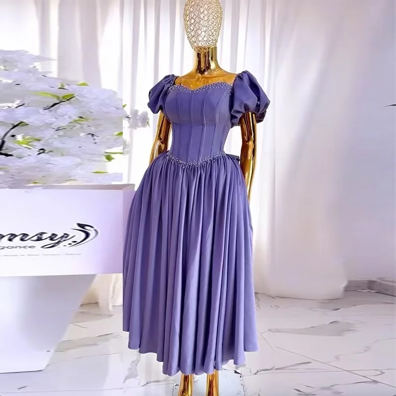 Ele ارتفاع الخصر مطرز الدكتور ساحة طوق بال مثير الدكتور الصيف الحلو Sle فقاعة Sve ألف خط ميدي الدكتور