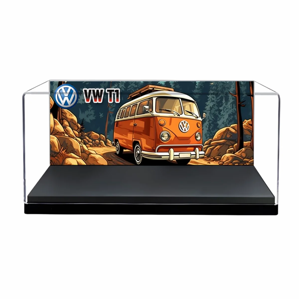 

1 Pc Clear Model Car Acrylic Display Case 5.7 x 2.6 x 2.8 Inches Fit for 1/64 1/43 1/36 1/32 Scale Storage Box Toy Collectors