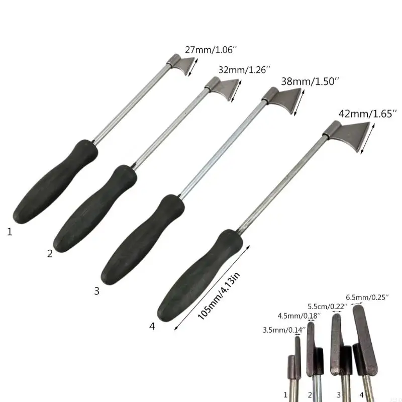 A2UD 4 ชิ้นในหนึ่งชุดสาย Scribing มีดไฟฟ้าการบำรุงรักษามอเตอร์กดแผ่นเครื่องหมายฟุตซ่อมเครื่องมือทนทาน