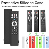 Silicone Protective Case for Hisense ERF6A80 ERF6G80H ERF6F80H Silicone Sleeve TV Remote Controller Cover Soft Protector