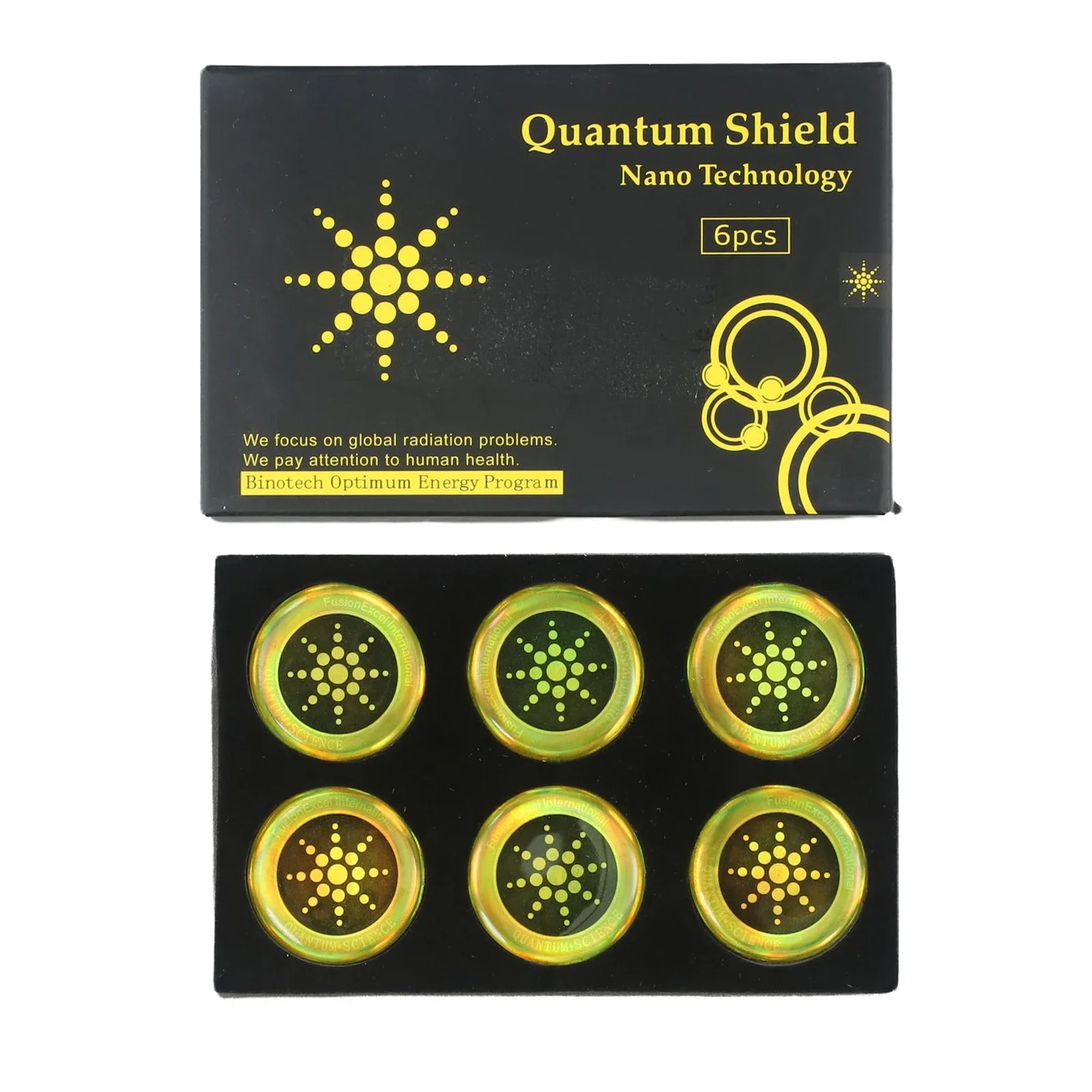 6pcs EMF Protection Radiation Shields For Phones Laptops Quantum Anti Radiation Protection Stickers Power Tools Accessories