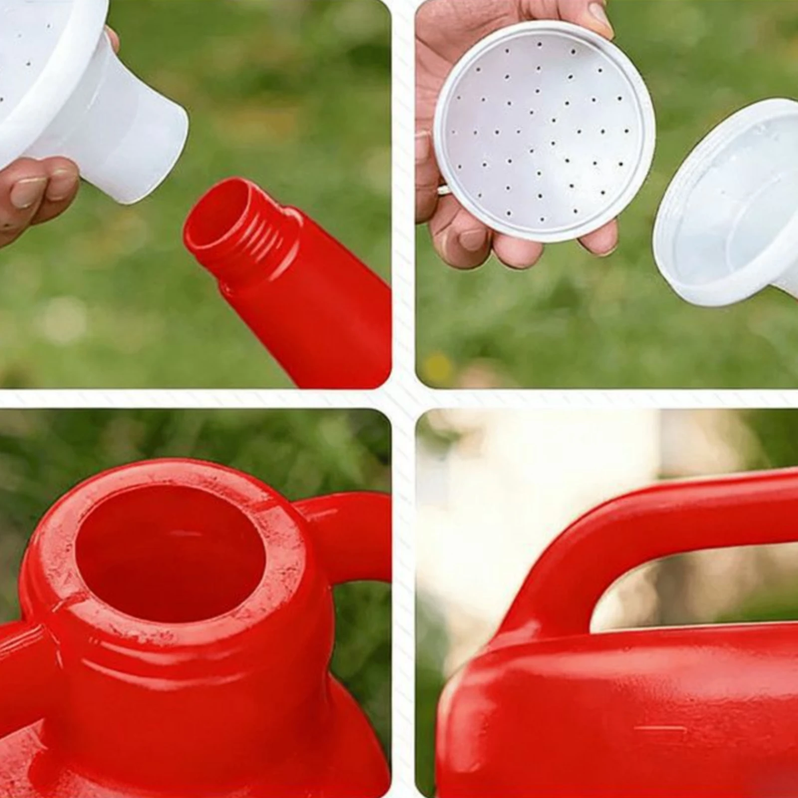 Plastic Watering Can Lidless Long Spout Watering Can Gardening Tool Wide Opening Garden Supply Lightweight