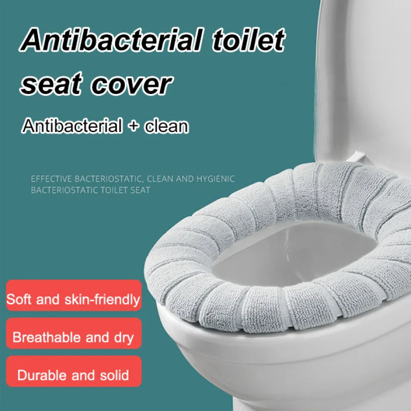 

Antibacterial Silver Ion Toilet Seat Cover for All Toilets