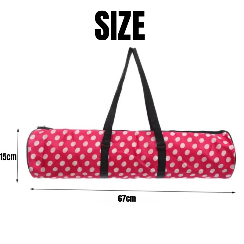 Yoga Mat Bag Waterproof Yoga Training Carry Bag Gym Folding Exercise Mat Cover for Women Indoor and Outdoor Pilates Yoga Sport