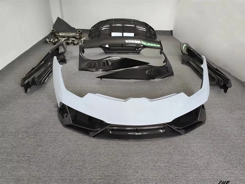 High Quality Carbon Fiber Body Kit for  Huracan LP580 LP610 Upgraded EVO Style Custom Car Kit Car Supplies Car Tools