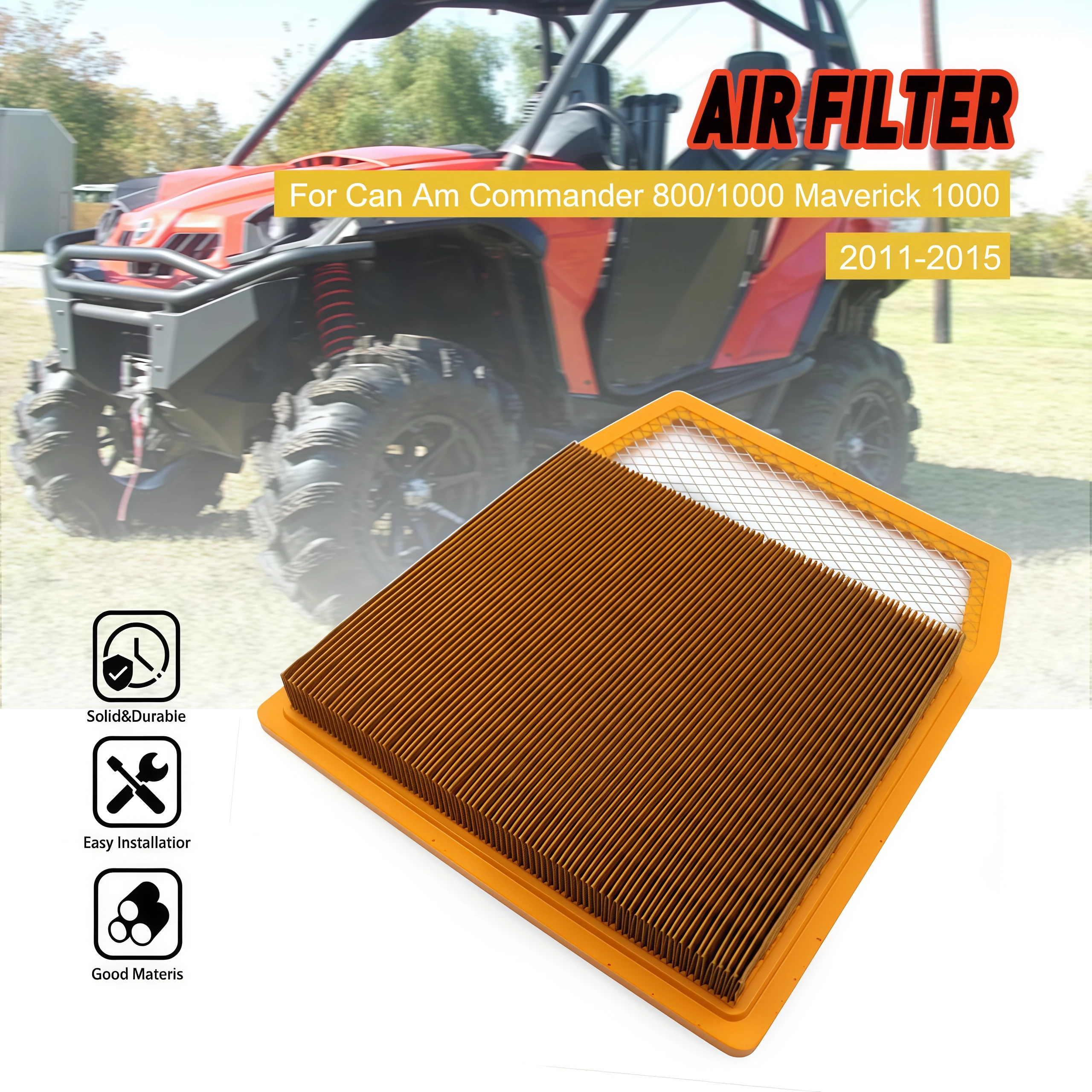 

Воздушный фильтр для Can-Am UTV 4x4 Commander 1000 DPS EFI LTD X XT XT-P Limited 1000R 800R Max Turbo XC XDS XMR XXC Maverick