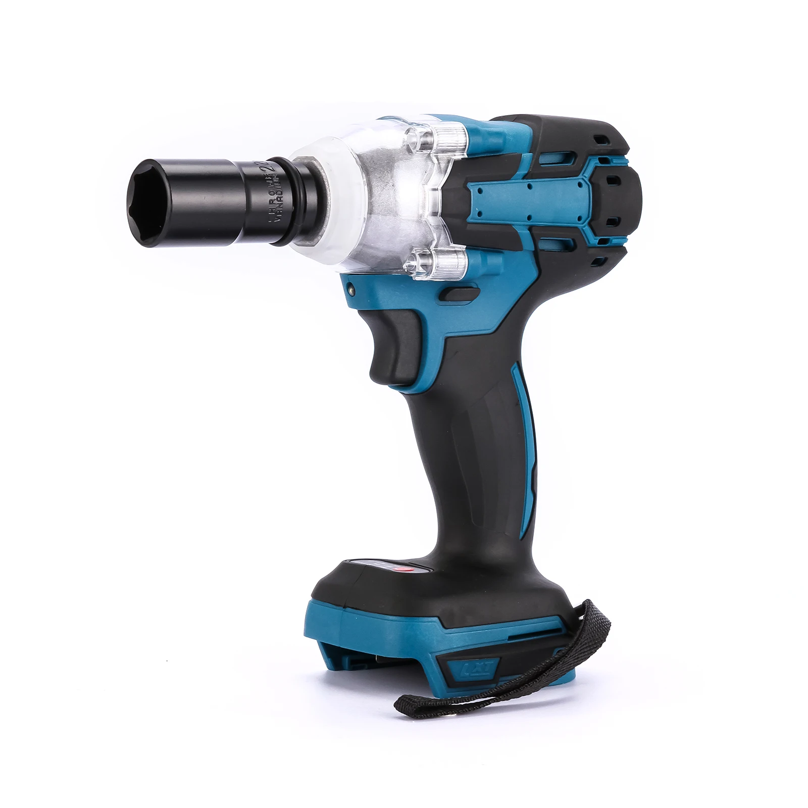 Imagem -06 - Chave de Impacto Elétrica Chocalho Arma Chave de Fenda Velocidade Ferramenta Elétrica com Peças Impart Soquete sem Escova para Makita Bateria 18v 520nm