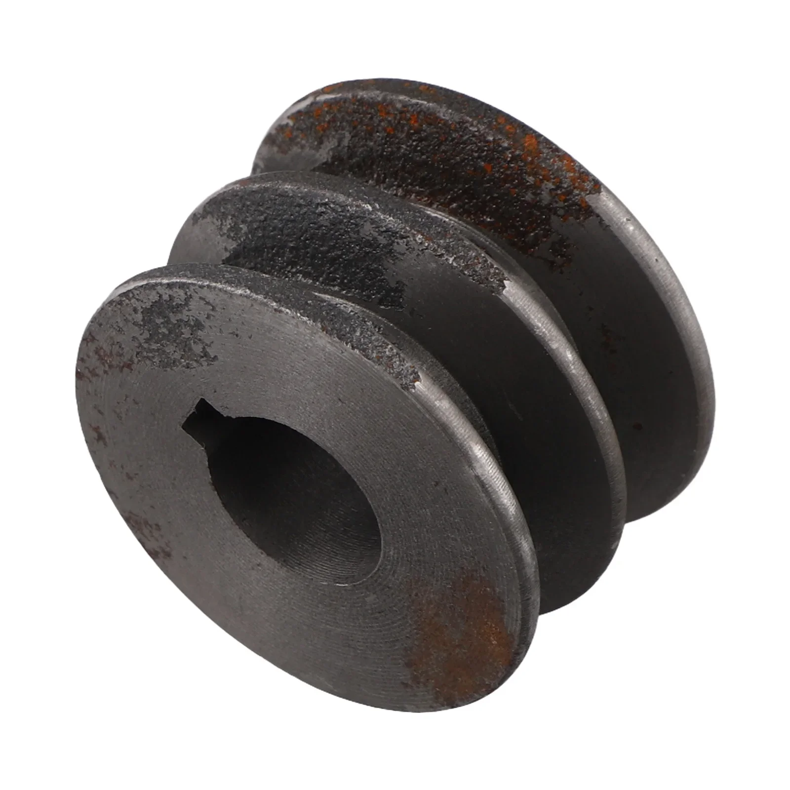 V Belt Pulley A Type Double Groove Cast Iron Accessory for Motors Designed for A Type and Timing Belts in Power Tools