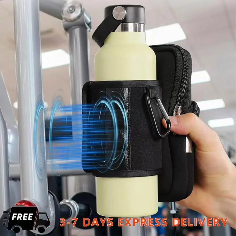 

Многоцелевая магнитная сумка, спортивная сумка, магнитный держатель, магнитная сумка для бутылки с водой для мобильных телефонов, ключевых карт, наушников