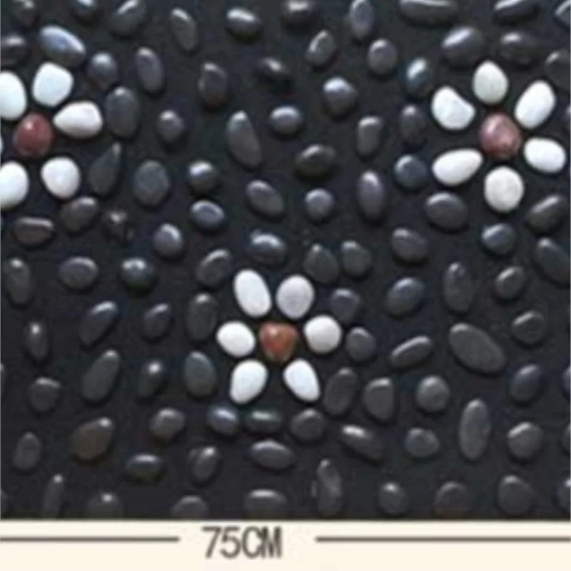 وسادة تدليك القدم من الحصى للمشي في المنزل، بطانية باديكير باي مايسي، طريق الحصى الحجري يشير إلى مدلك المشبك للرجال والنساء #6