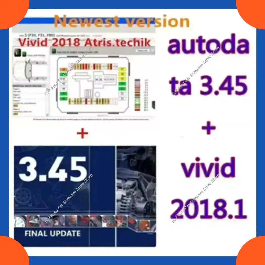 

3.45AutoData Car Software with Vivid Workshop Data Atris-Stakis Technik 2018.01V Multi-Language Support for Polish And Spanish