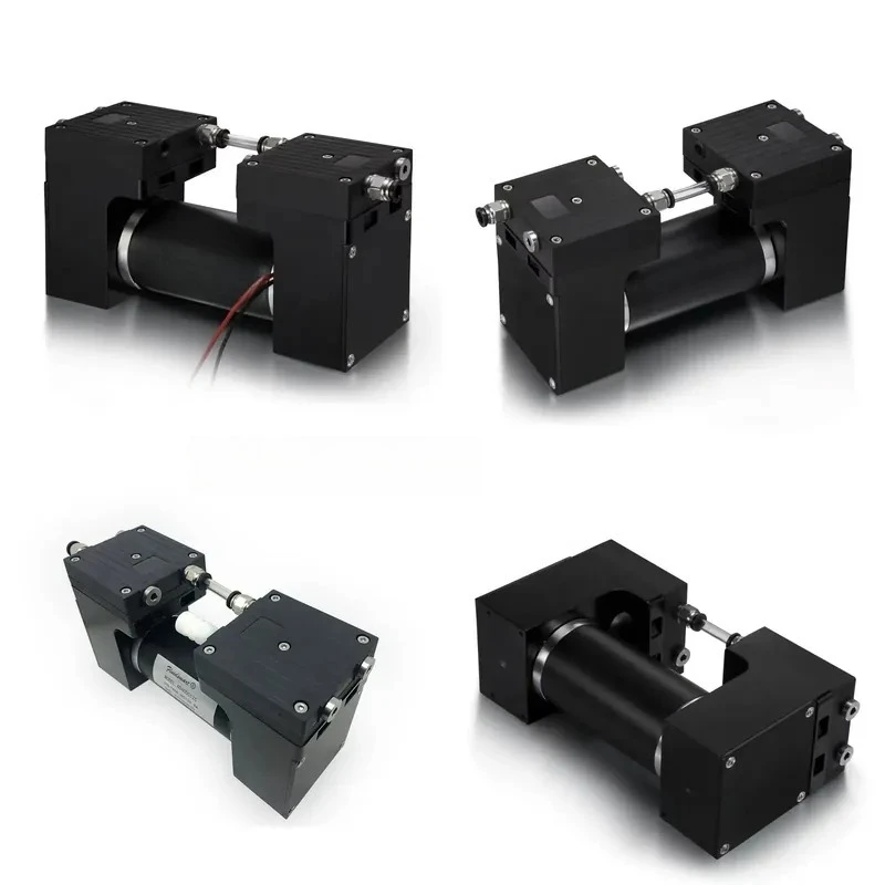Large Flow HNBR Electric Diaphragm Small Pump 12V 24V DC Oil Free Micro Diaphragm air Pump for Vacuum Suction