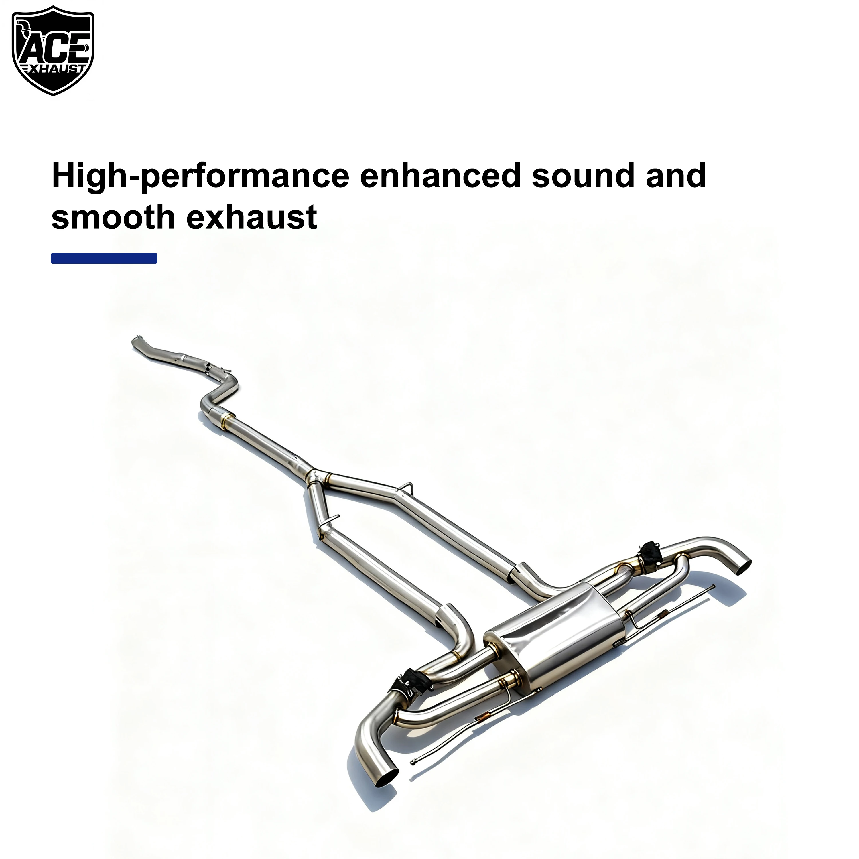 ACE Geeignet für BMW X7 G07 B58 3.0T Catback Valvetronic Auspuff Hochwertiges SUS304 Auspuffrohr Schalldämpfer Auto-Zubehör – Detail 6