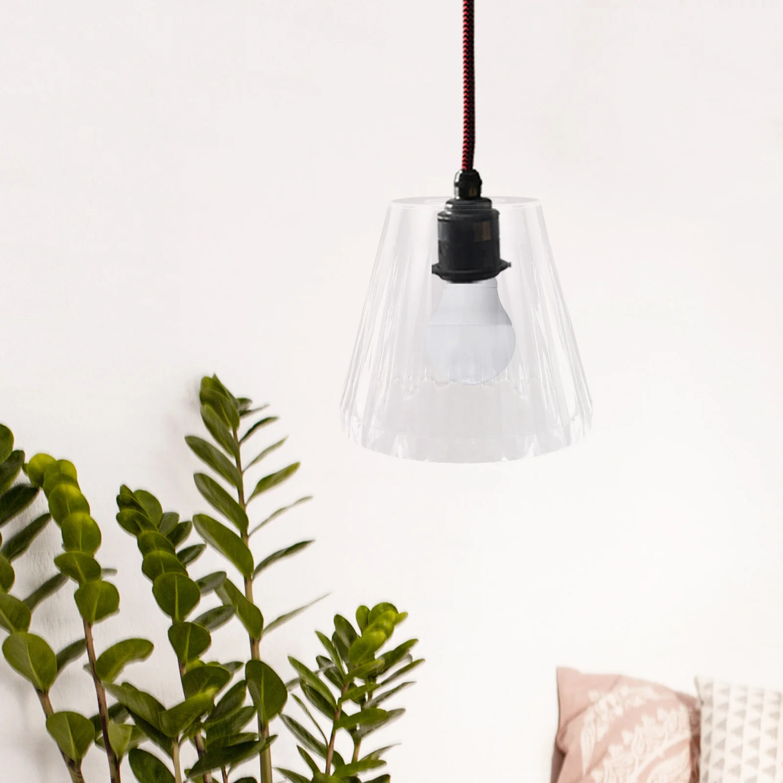 غطاء مصباح أكريليك غطاء بديل من البلاستيك الشفاف لمصباح طاولة أرضية المكتب وغرفة النوم وإكسسوارات إضاءة ديكوريّة الفندق #1