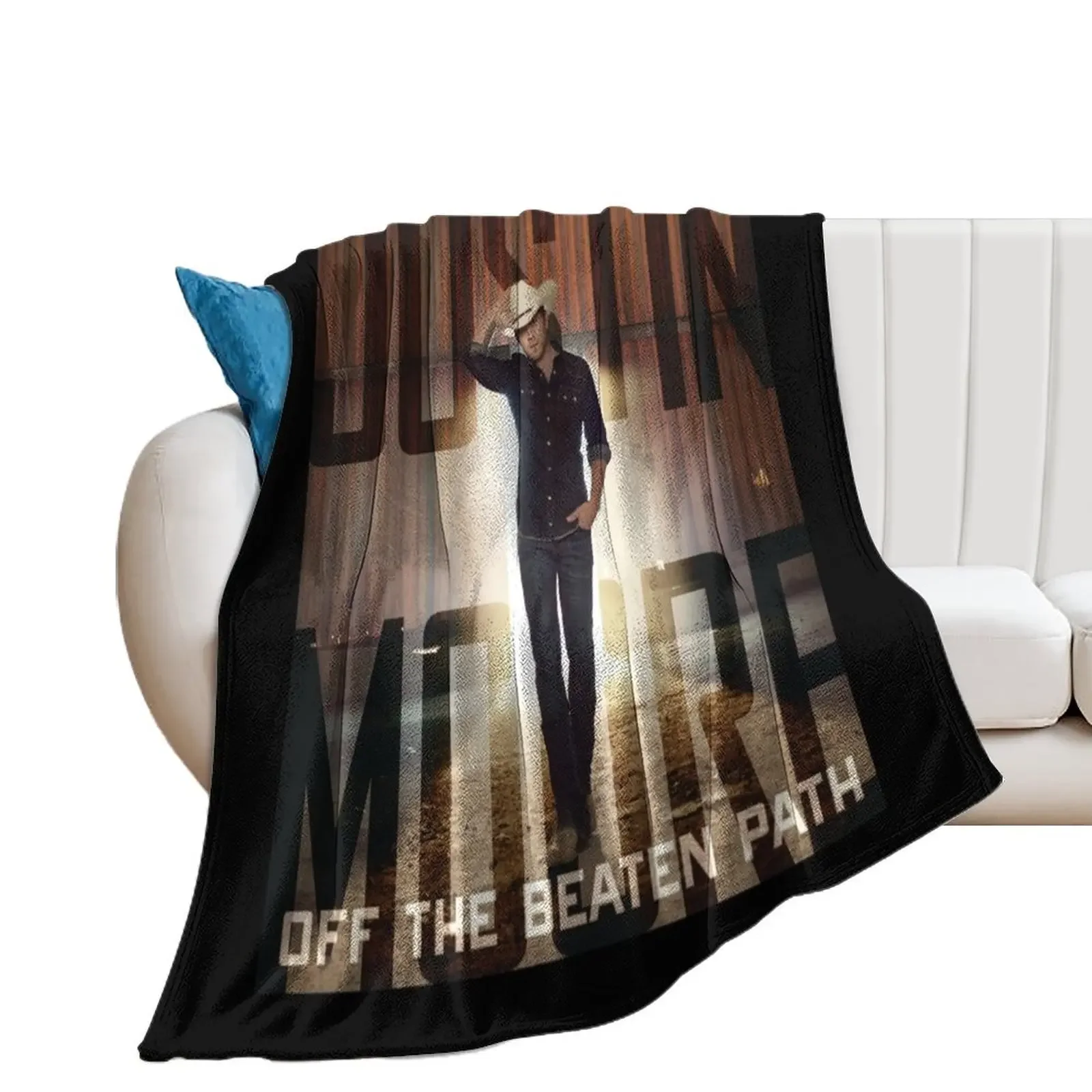 

Justin Moore off the beaten path Throw Blanket Moving Weighted funny gift Bed Fashionable Blankets