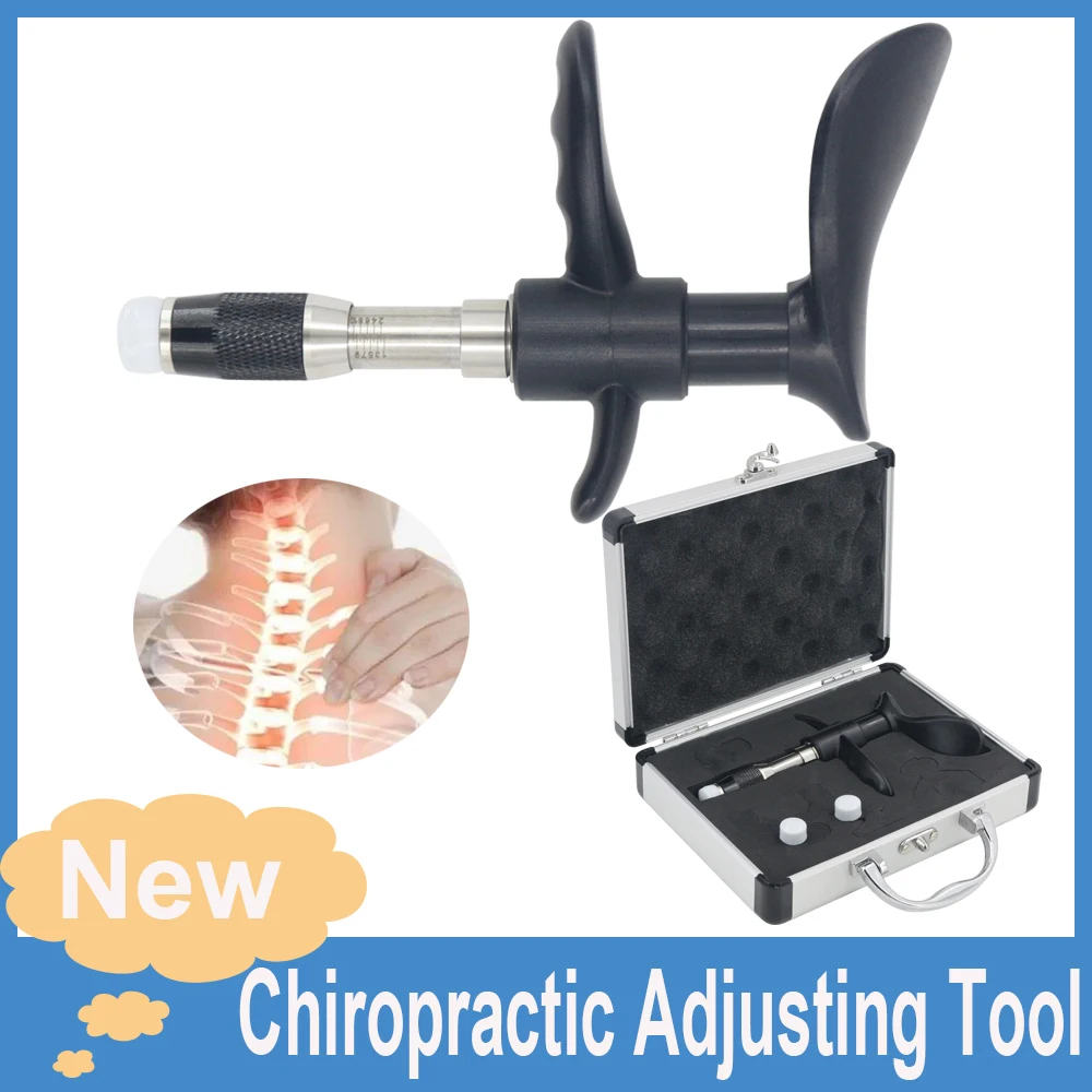 

Manual Chiropractic Adjusting Tool 10 Levels Correction Therapy Machine Health Care Vertebration Pain Relief Neck Massager