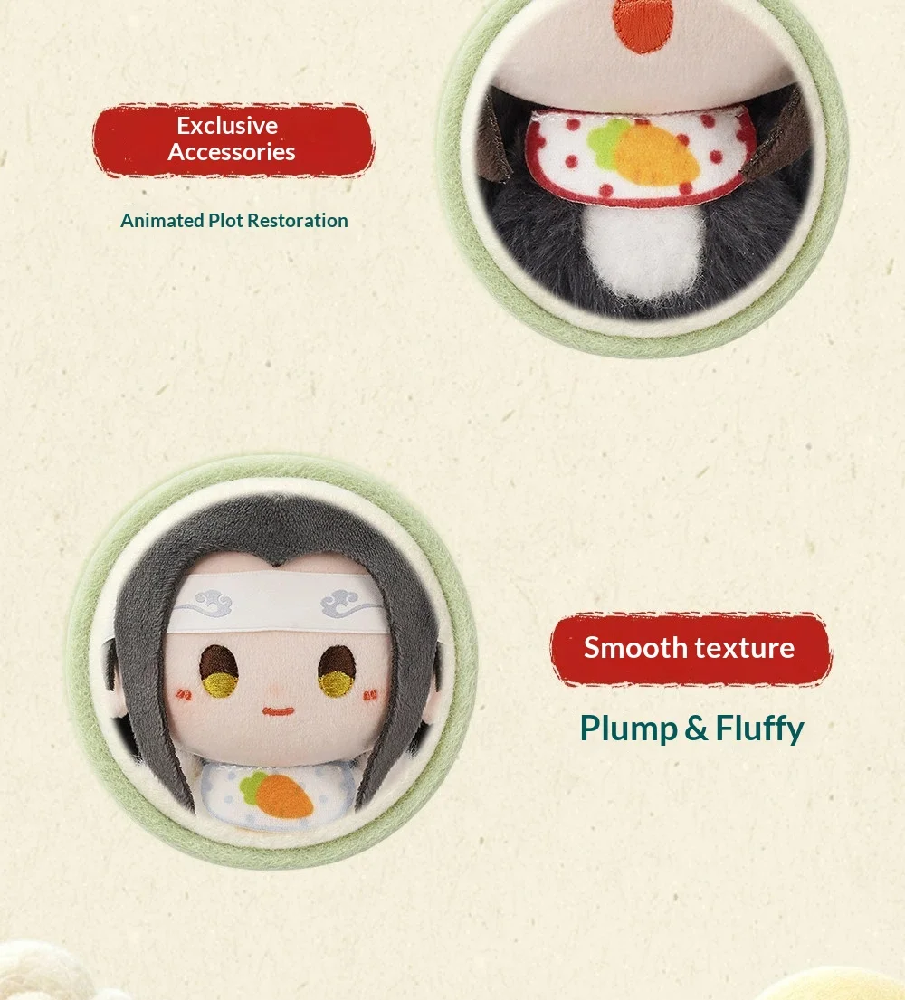 Original Mo Dao Zu Shi Yun Shen Yi Meng Mini Chibi Blind Box Taschenanhänger Schlüsselanhänger Wei Wuxian Q-Version Puppe Anime-Zubehör Spielzeug – Detail 20