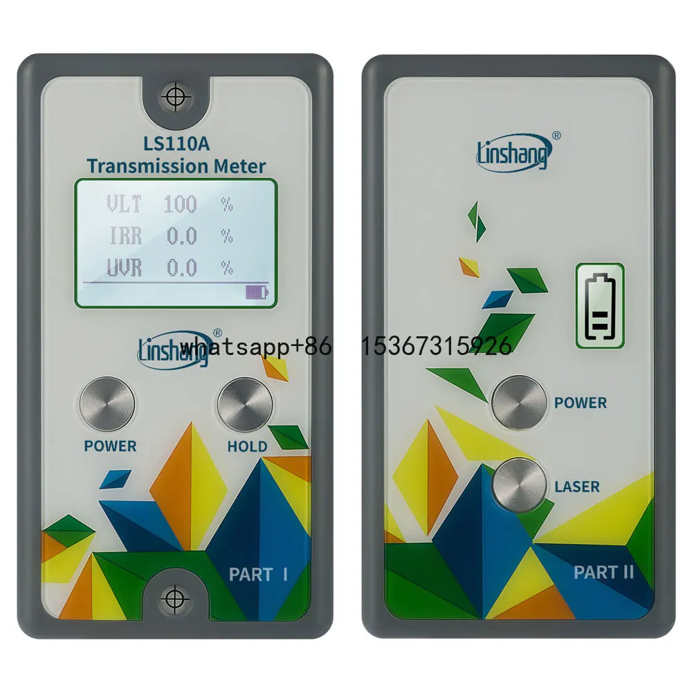 LS110A 940nm IR Split Solar UV Tester Car Window Tint Meter Visible Light Transmittance Detection Window Tint Meter